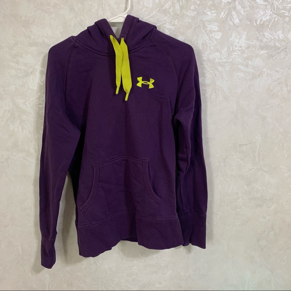 Under amour purple hoodie